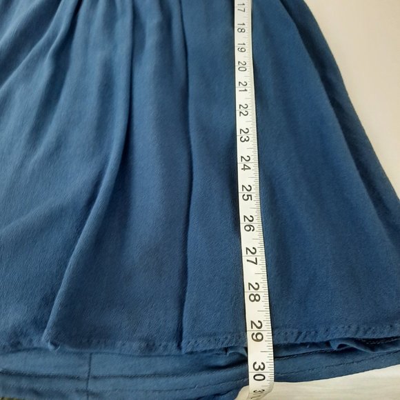 5 For $20.00 Flying Tomato Blue Embroidered Boho Chic Lined Tunic,  Size Small - Picture 9 of 10